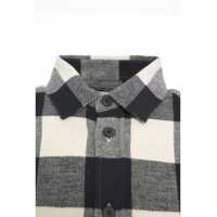 Camasi office pentru Barbati - Camasi office Portuguese Shirt with check pattern Black Barbati (BM 19329557) - B-mall.ro
