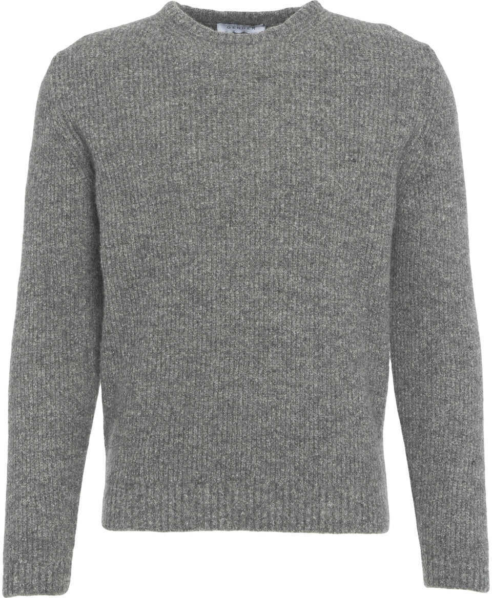 Pulovere Gender Ribbed knit sweater Grey Barbati (BM 19329587) 2
