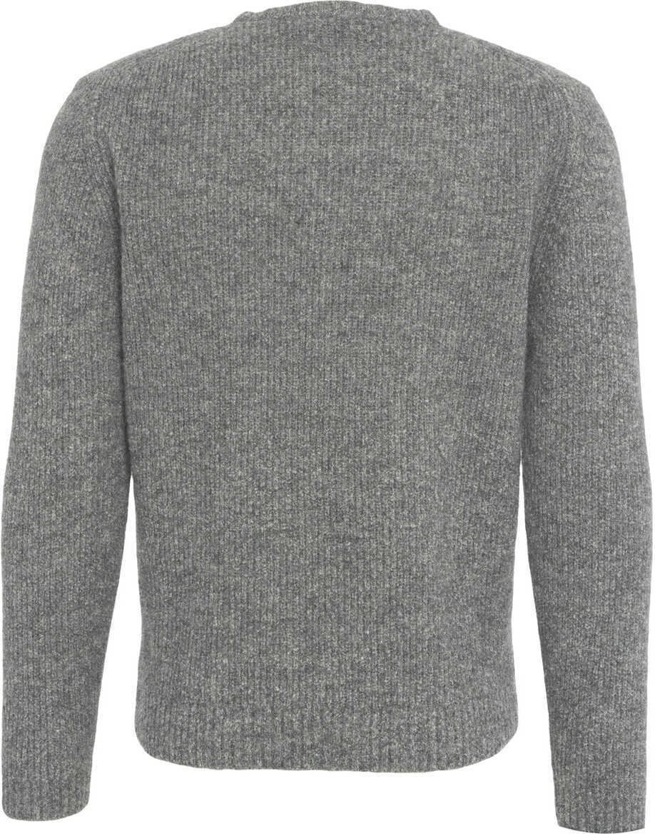 Pulovere Gender Ribbed knit sweater Grey Barbati (BM 19329587) 3