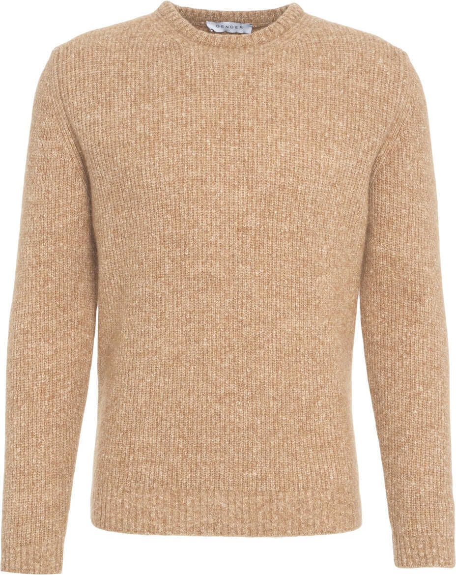 Pulovere Gender Ribbed knit sweater Beige Barbati (BM 19329587) 2