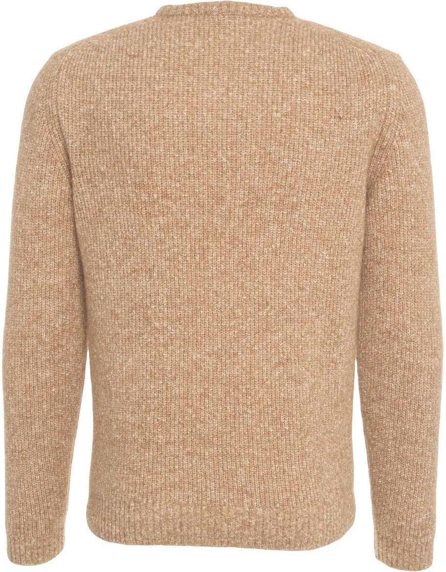 Pulovere Gender Ribbed knit sweater Beige Barbati (BM 19329587) 3