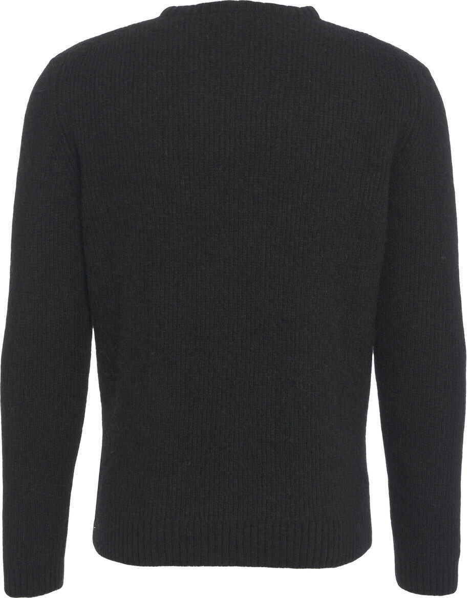 Pulovere Gender Ribbed knit sweater Black Barbati (BM 19329587) 3