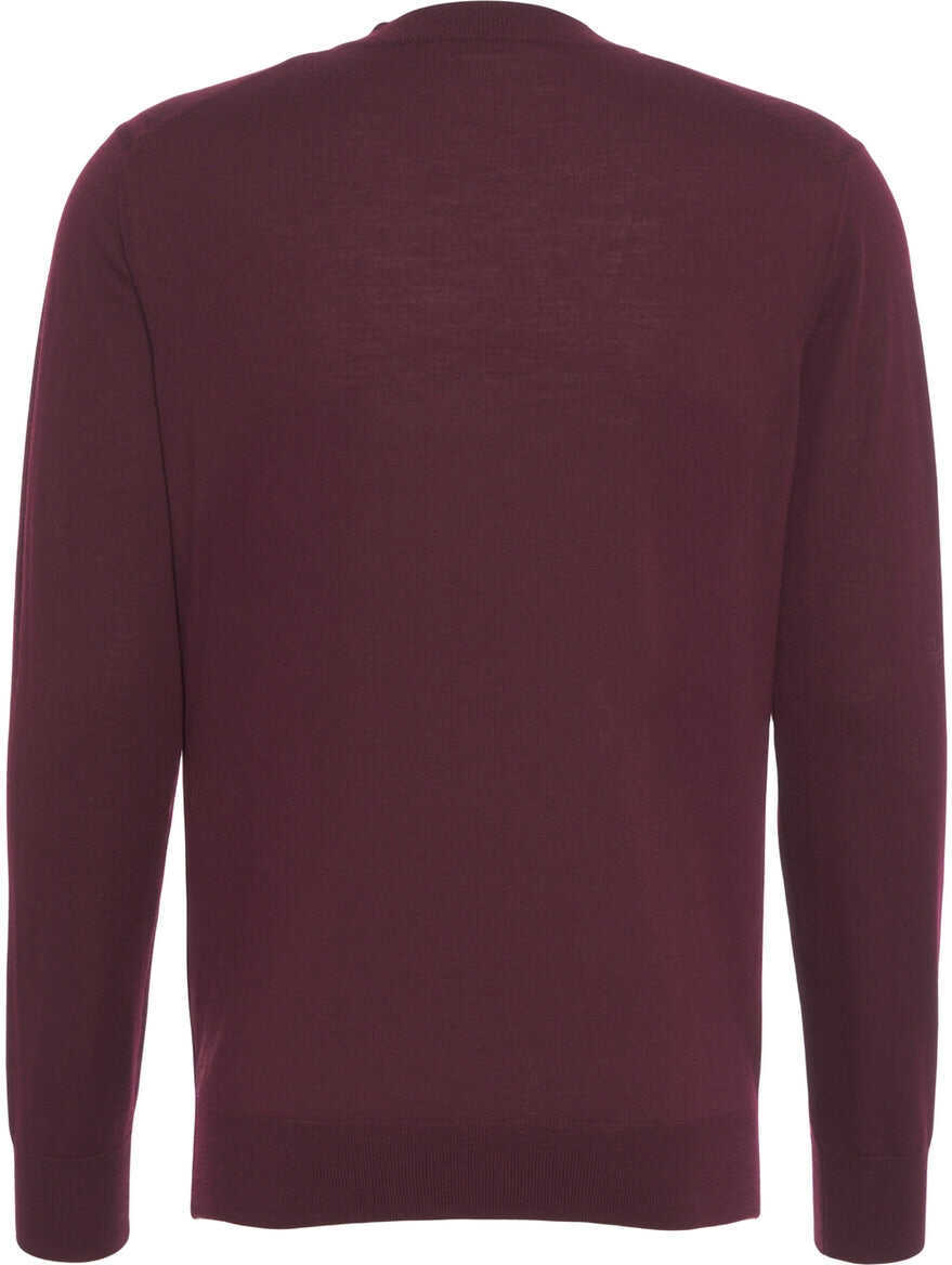 Pulovere Paolo Pecora V-neck sweater Red Barbati (BM 19329608) 3