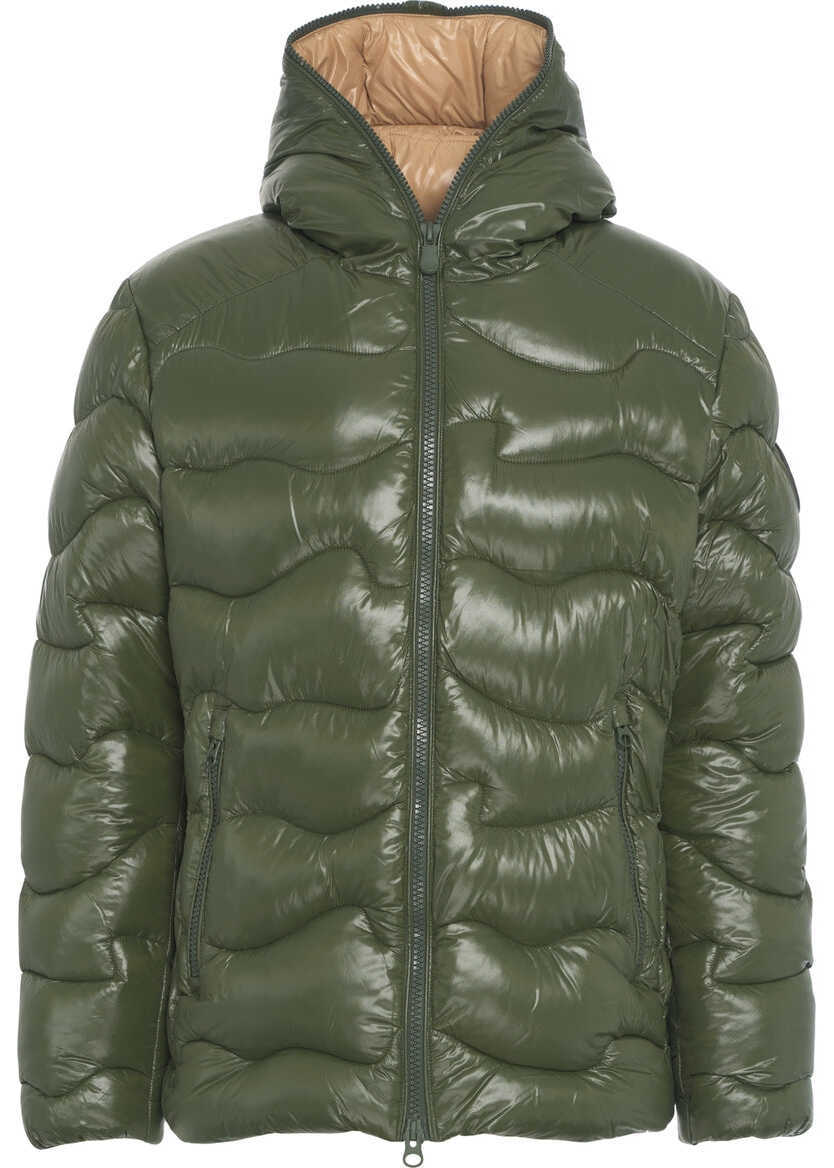 Geci de iarna Save the Duck Puffer Love Green Barbati (BM 19329620) 2