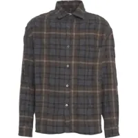 Camasi office Shirt with plaid pattern Barbati