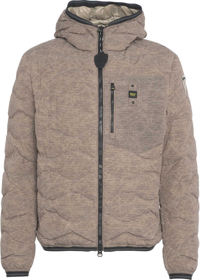 Geci de iarna Blauer Quilted jacket Wax Grey Barbati (BM 19329635) 1