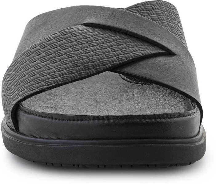 Saboti Clarks Torford Cross Black Leather Black Barbati (BM 19329737) 2