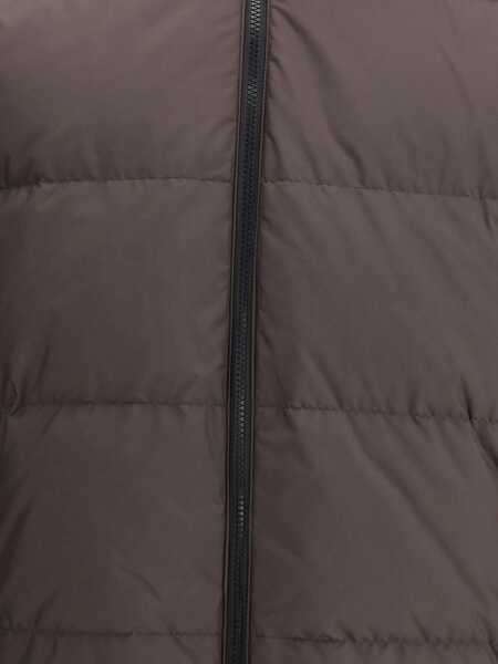 Geci de iarna Burberry Reversible Check Snowdon Puffer Jacket TRUFFLE IP CHECK Barbati (BM 19329746) 4
