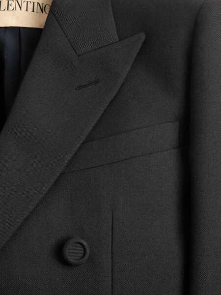 Jachete Valentino Garavani Double-breasted wool Jacket NERO Barbati (BM 19329749) 5