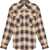 DSQUARED2 Cotton Farmer Shirt BEIGE/MIX BROWN