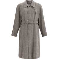 Paltoane Coat in herringbone-patterned fabric Barbati