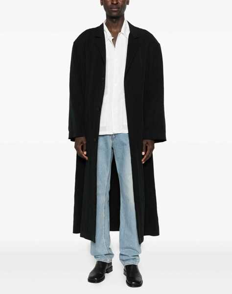 Paltoane FEAR OF GOD Lyocell-blend Trench Coat BLACK Barbati (BM 19329782) 2