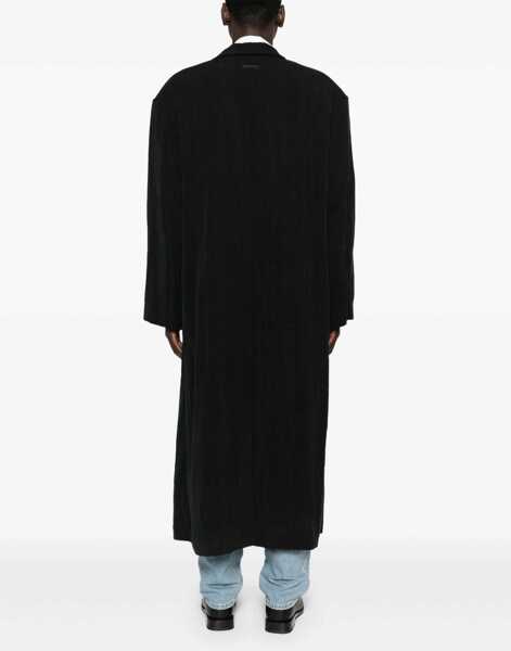 Paltoane FEAR OF GOD Lyocell-blend Trench Coat BLACK Barbati (BM 19329782) 4