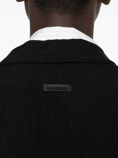 Paltoane FEAR OF GOD Lyocell-blend Trench Coat BLACK Barbati (BM 19329782) 5