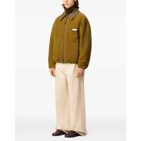 Bomber jacket pentru Barbati - Bomber jacket AMI Paris Shearling bomber Jacket VERT LICHEN Barbati (BM 19329785) - B-mall.ro