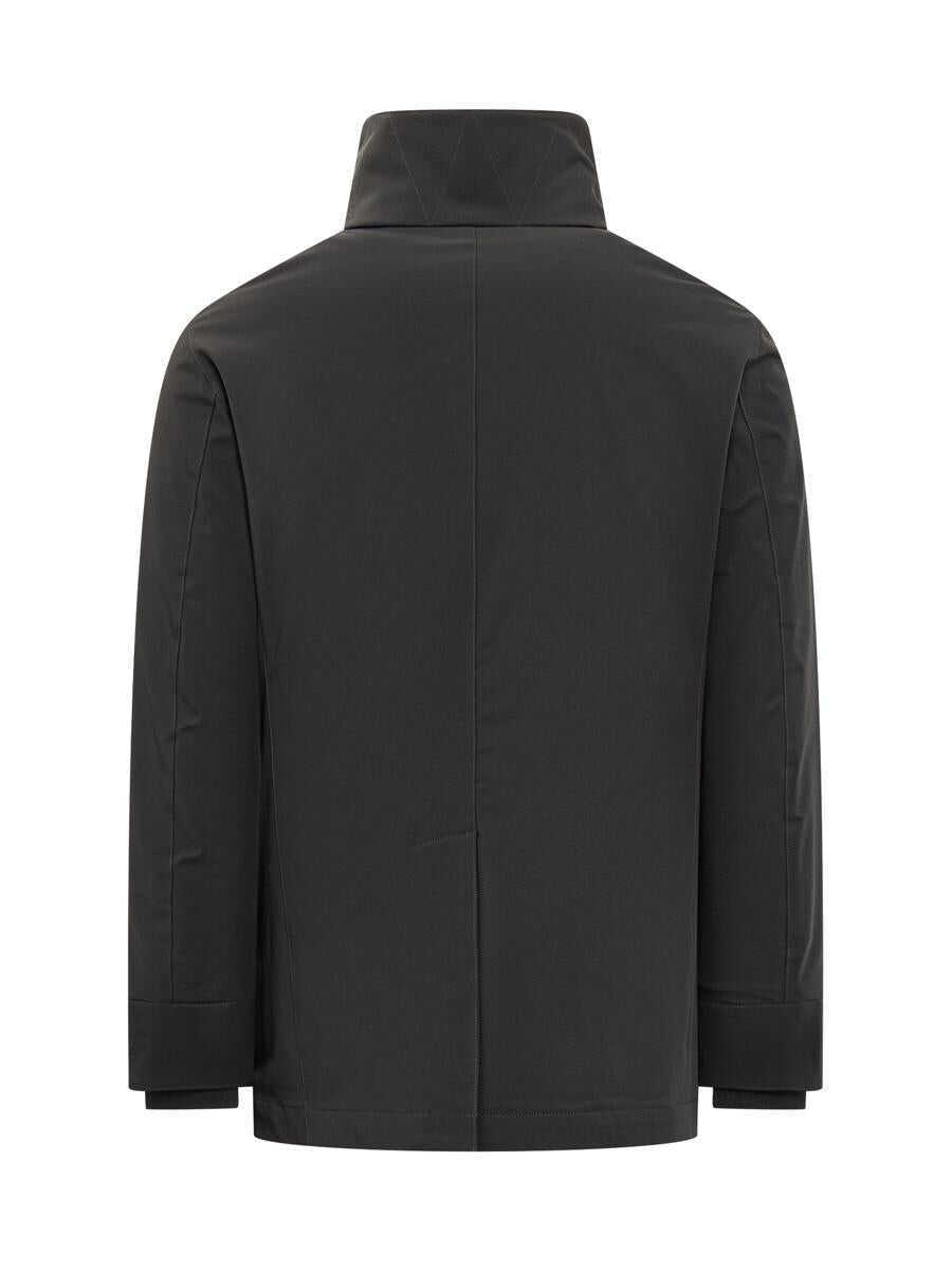 Sacouri DUNO Duno Duno Double-Breasted Jacket Black Waterproof Black Barbati (BM 19329942) 2