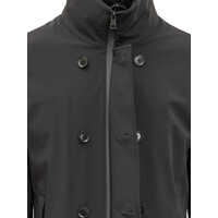 Sacouri pentru Barbati - Sacouri DUNO Duno Duno Double-Breasted Jacket Black Waterproof Black Barbati (BM 19329942) - B-mall.ro