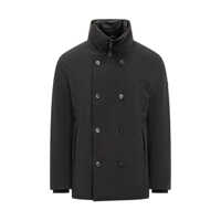 Sacouri Duno Duno Double-Breasted Jacket Black Waterproof Barbati