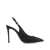 Casadei Casadei "Chanel" Triniton Sling Back Shoes Black