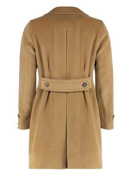 Geci Tagliatore Tagliatore Peacoat In Virgin Wool Beige Barbati (BM 19330179) 2
