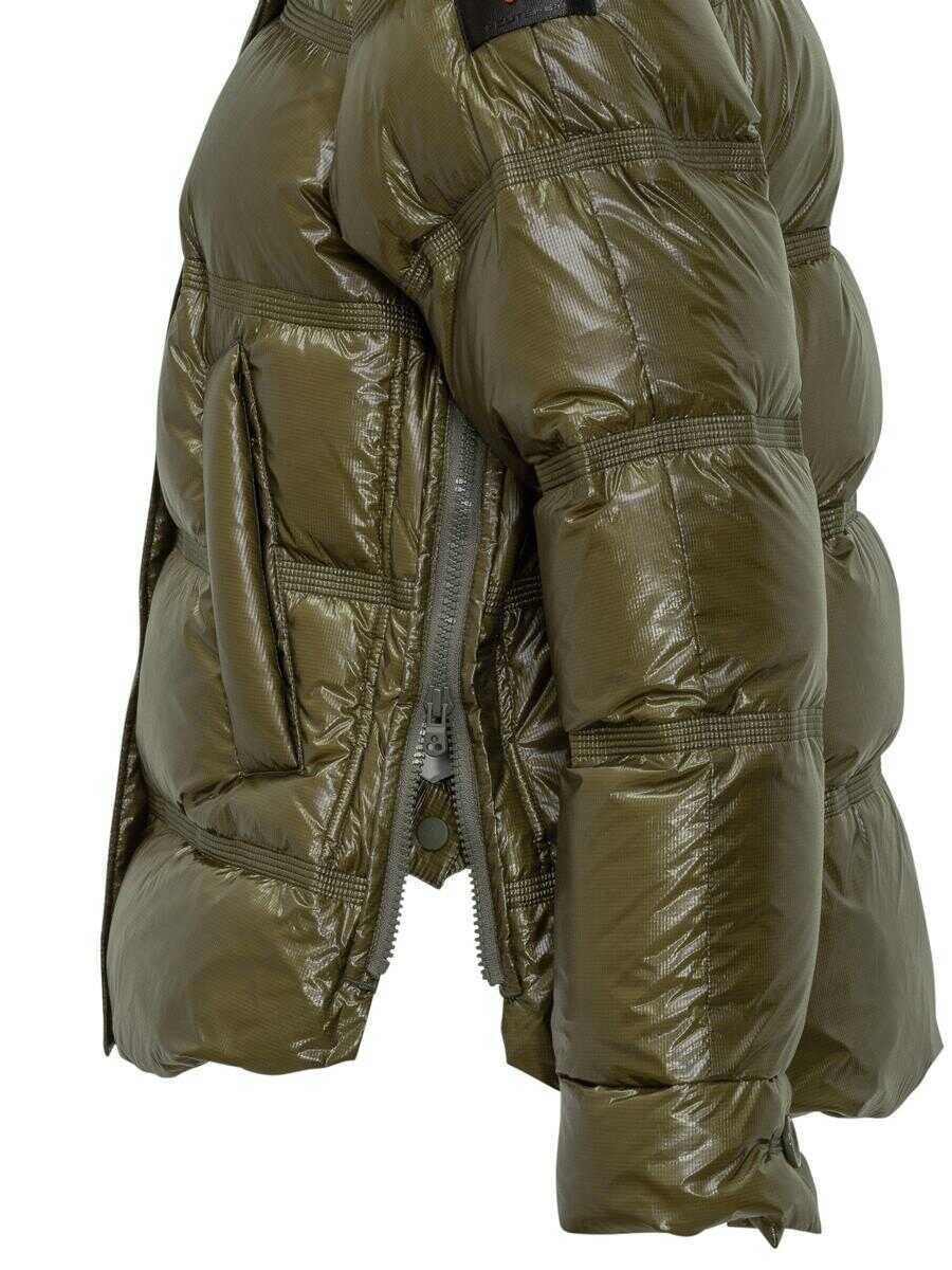 Geci de iarna Peuterey Peuterey Peuterey Green Down Jacket With Fur Hood GREEN Femei (BM 19330245) 4