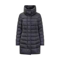 Geci de iarna Peuterey Peuterey Black Down Jacket With High Collar Femei