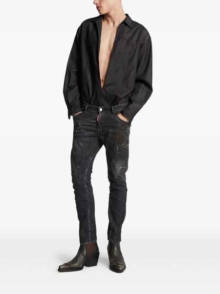 Pantaloni DSQUARED2 DSQUARED2 Trousers MULTICOLOR Barbati (BM 19331145) 2