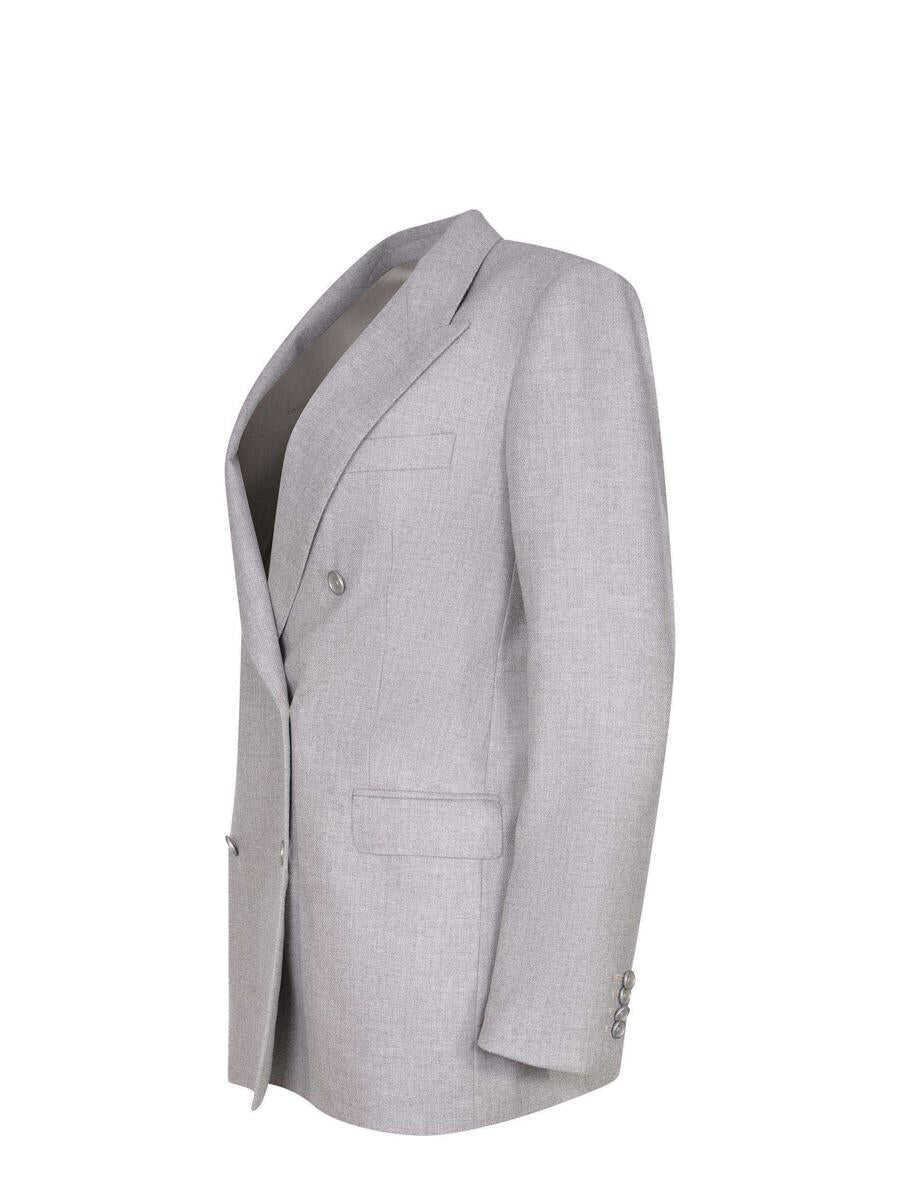 Sacouri Tagliatore Tagliatore Double-Breasted Jacket  J-Jasmine GREY Femei (BM 19331262) 2