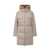 DUNO Duno Duno Beige Down Jacket With Fur Hood Beige