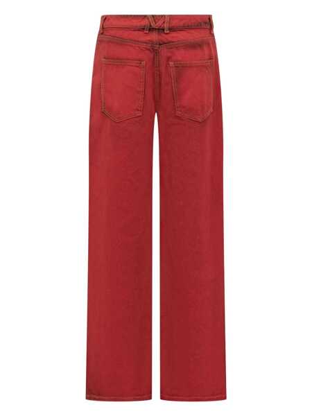 Blugi MSGM Msgm Jeans Wide-Leg Red Msgm RED Femei (BM 19331775) 2