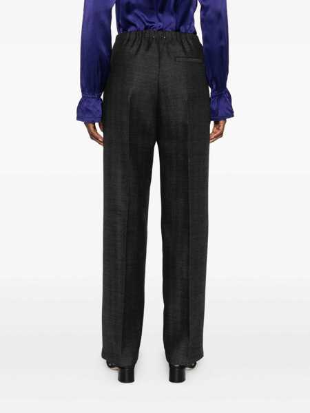 Pantaloni casual forteforte ForteForte Grey My Pants Pants In Wool GREY Femei (BM 19332234) 4