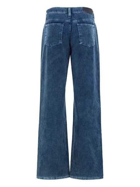 Pantaloni casual 7 For All Mankind 7 For All Mankind Corduroy Trousers BLUE Femei (BM 19332831) 2