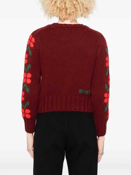 Pulovere BODE Bode Sweater MARON MAROON Femei (BM 19333116) 4