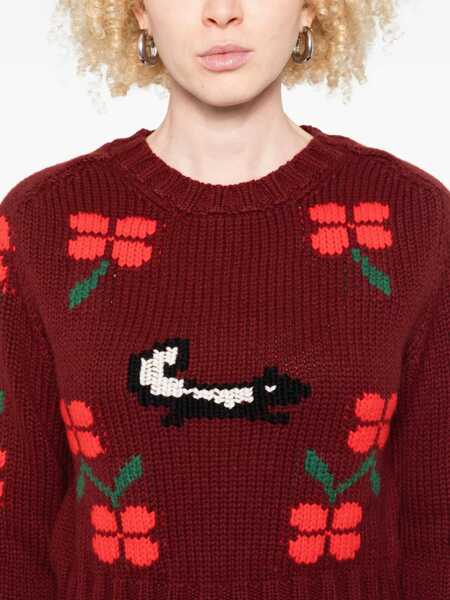 Pulovere BODE Bode Sweater MARON MAROON Femei (BM 19333116) 5