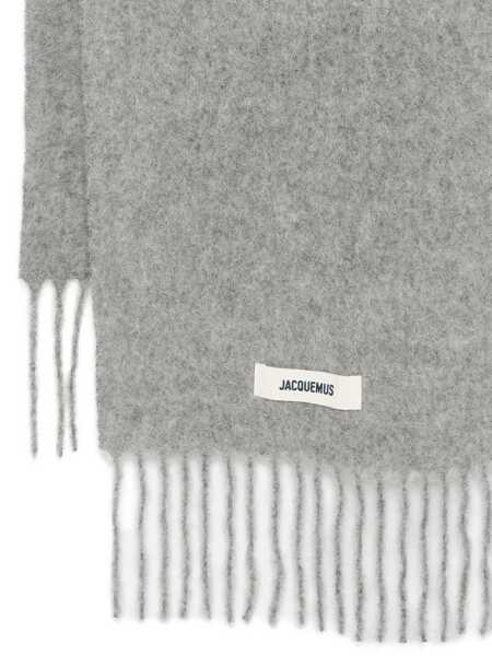 Esarfe JACQUEMUS Jacquemus Scarf GREY Femei (BM 19334559) 2