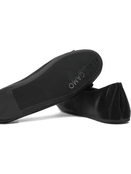 Balerini Ferragamo Ballerinas Black Femei (BM 19334652) 5