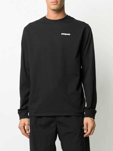 Tricouri Patagonia P-6 Logo Responsibili-Tee Crewneck T-shirt Black Barbati (BM 19334688) 3