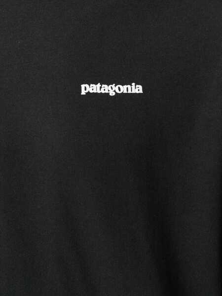 Tricouri Patagonia P-6 Logo Responsibili-Tee Crewneck T-shirt Black Barbati (BM 19334688) 5