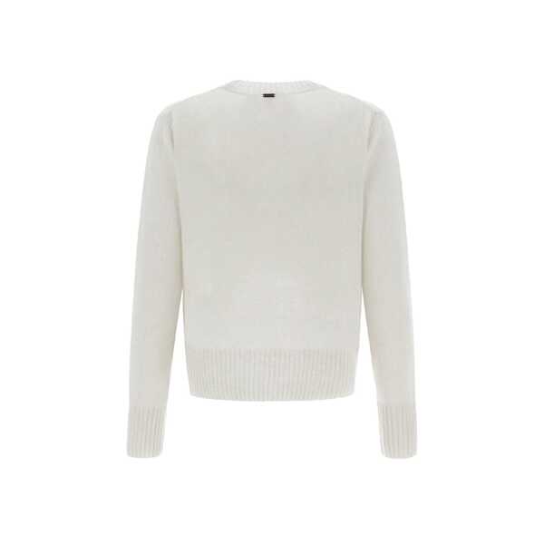 Pulovere Herno HERNO Cashmere Sweater White Femei (BM 19334919) 3