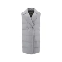 Paltoane HERNO Padded Long Gilet Coat Femei