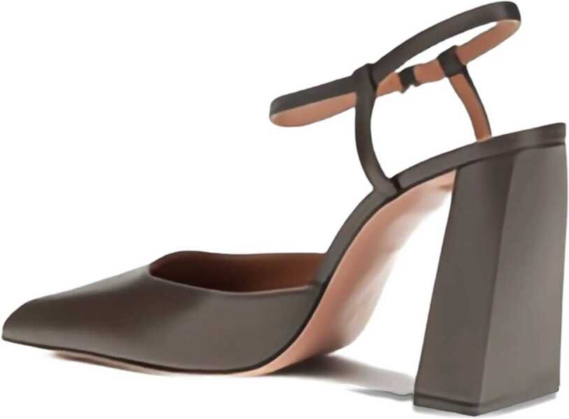 Pantofi cu toc AMINA MUADDI Charlotte Pumps COFFEESILVER Femei (BM 19335020) 5