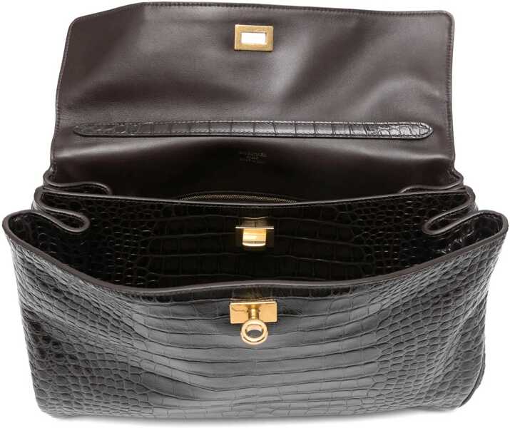 Genti de mana Balenciaga Rodeo Medium Handbag ESPRESSO Femei (BM 19335077) 5