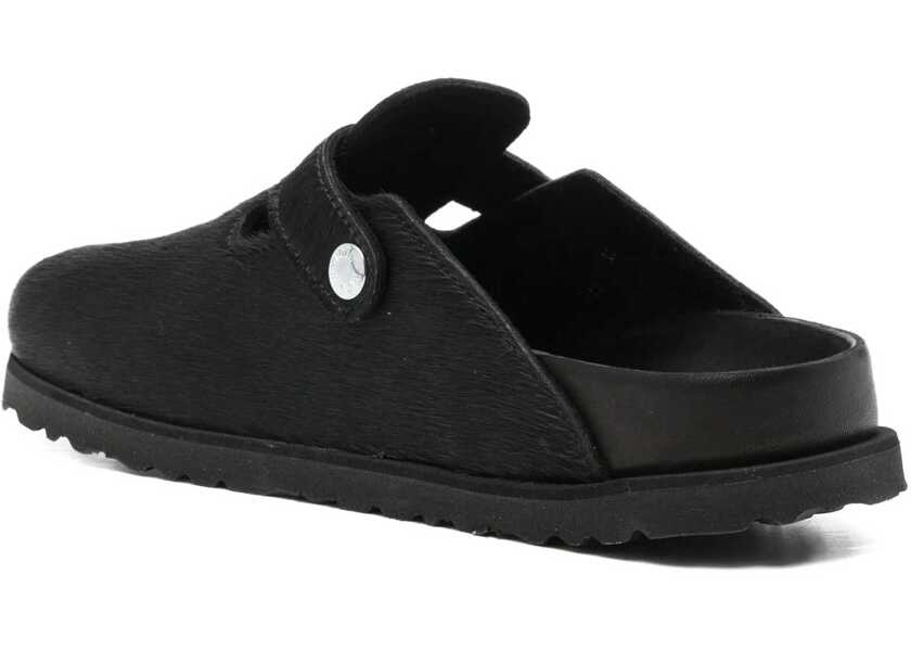 Sandale Birkenstock Pony hair Boston Mules with narrow fit BLACK Femei (BM 19335089) 3