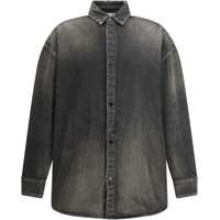 Camasi casual Snap Front Denim Overshirt Barbati