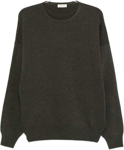 Pulovere FEAR OF GOD Oversized wool crewneck Sweater OFF BLACK Barbati (BM 19335296) 1