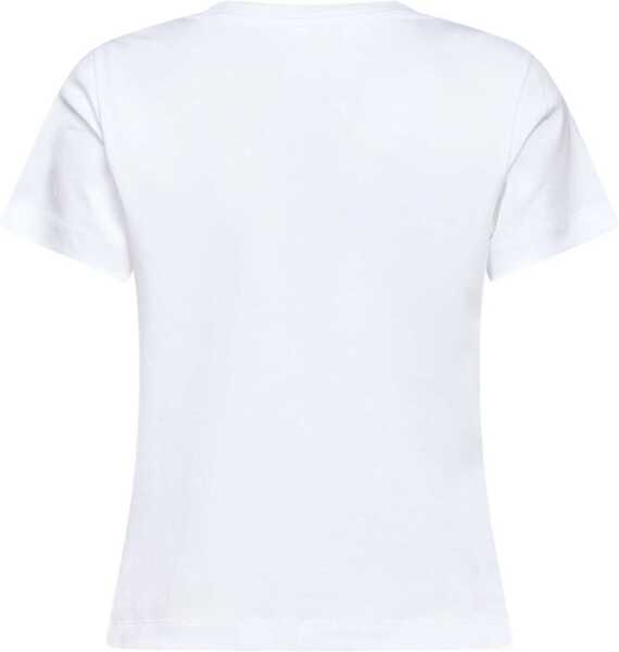 Tricouri Moncler logo cotton T-shirt 00A Femei (BM 19335305) 2