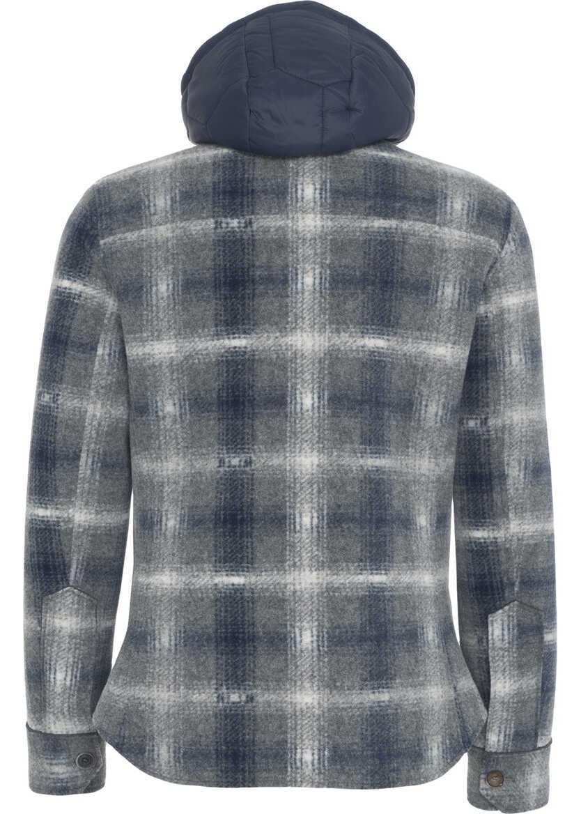 Jachete BOB Hooded jacket Weston Grey Barbati (BM 19335434) 3