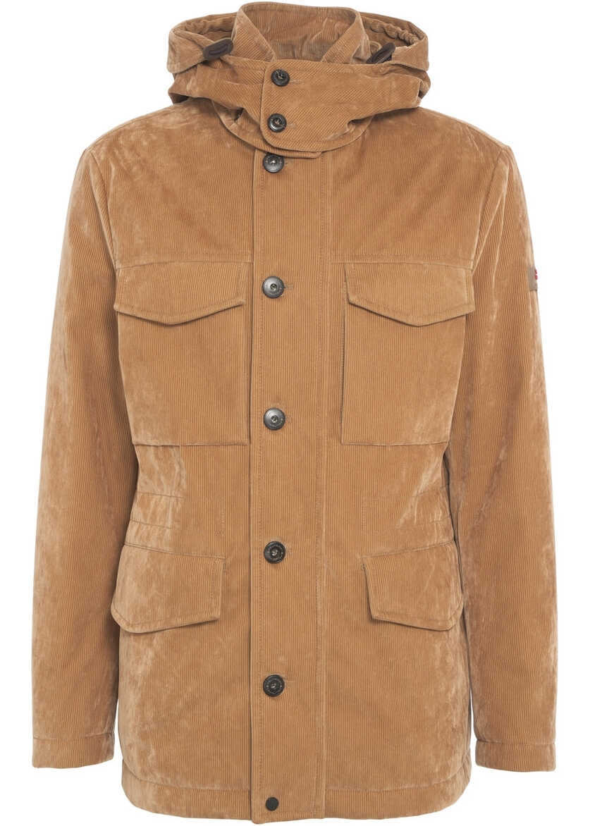 Jachete Peuterey Corduroy jacket Athol Beige Barbati (BM 19335440) 2