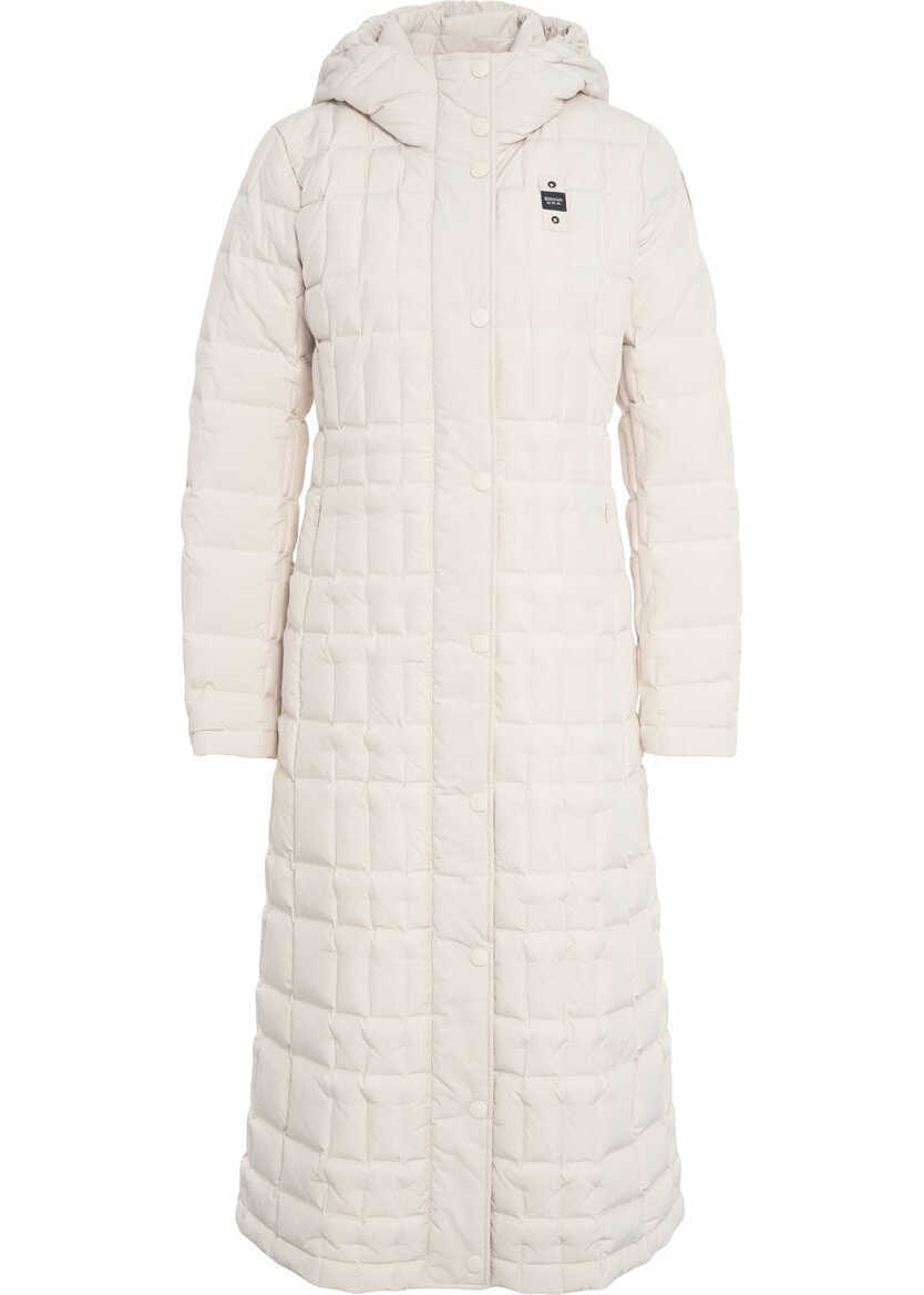 Paltoane Blauer Quilted down coat White Femei (BM 19335455) 2