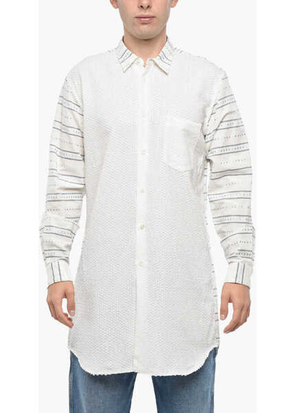 Camasi casual Comme des Garons Homme Plus Jacquard Motif Shirt Embellished With Sequins Multicolor Barbati (BM 19335590) 1